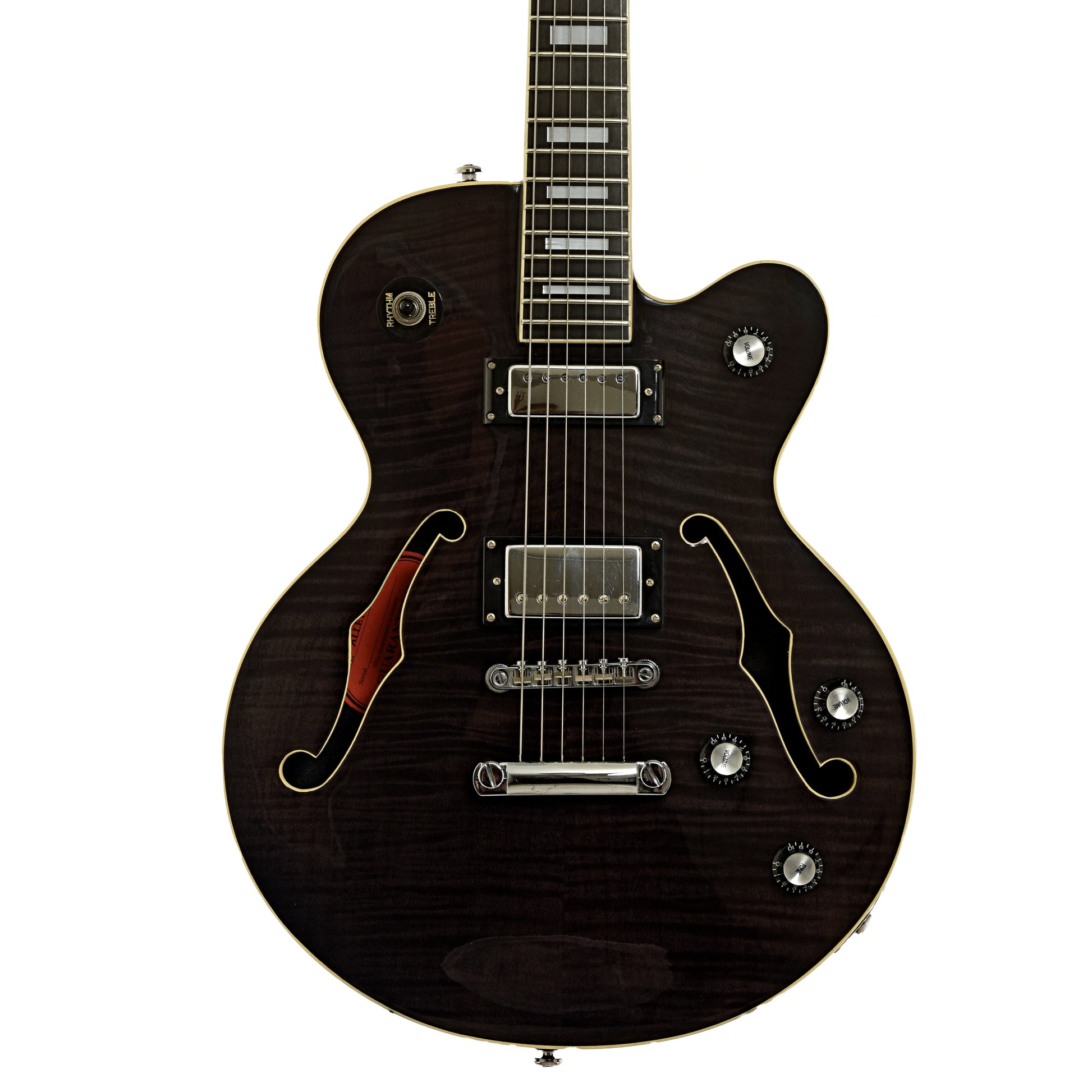 Front of Epiphone Alleykat Hollowbody Electric Guitar