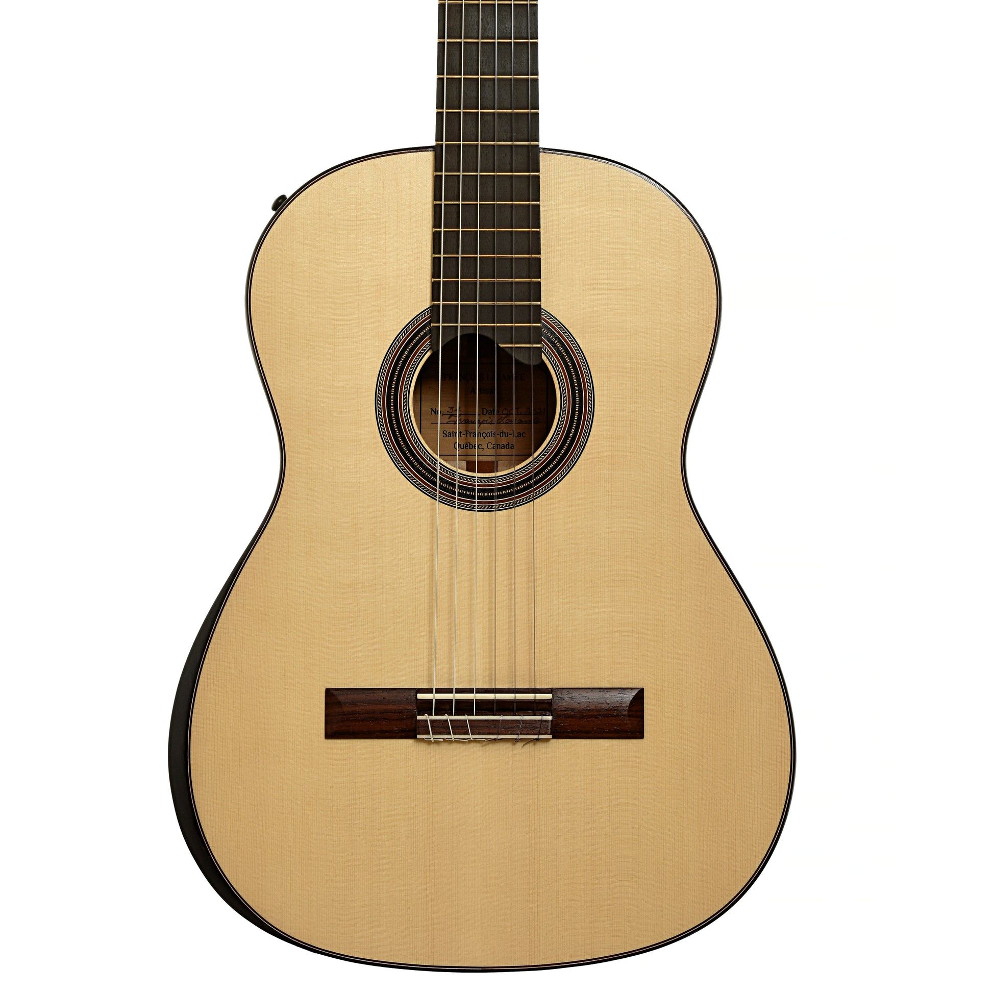Front of Francois Laramee Classical Acoustic Guitar