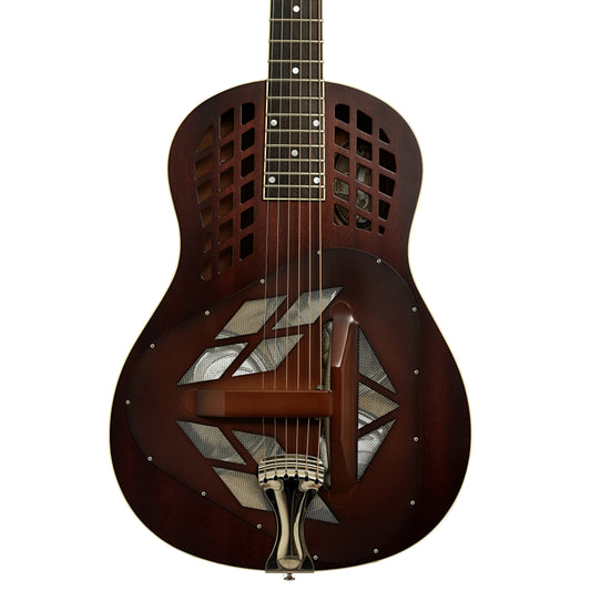 Front of National M-1 Tricone Resonator Guitar