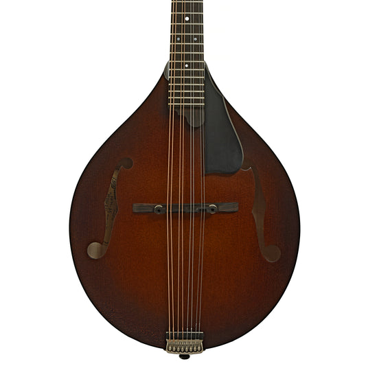 Front of Northfield Workshop NFM-A5 Model M Mandolin, Dark Leatherburst