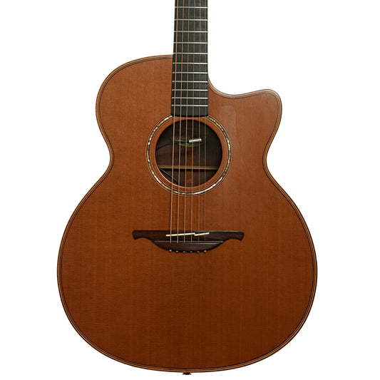 Front of Lowden O-25 Custom Acoustic Guitar
