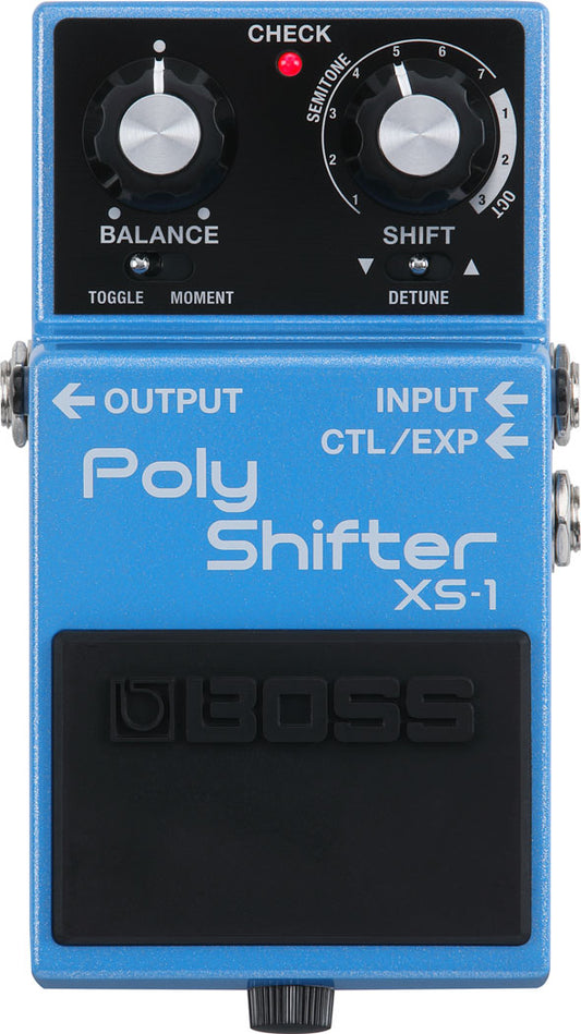 Boss XS-1 Poly Shifter Pedal, Top 1