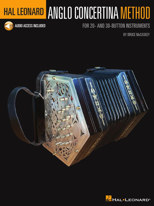 Image 1 of Hal Leonard Anglo Concertina Method - for 20- and 30-Button Instruments - SKU# 49-288506 : Product Type Media : Elderly Instruments