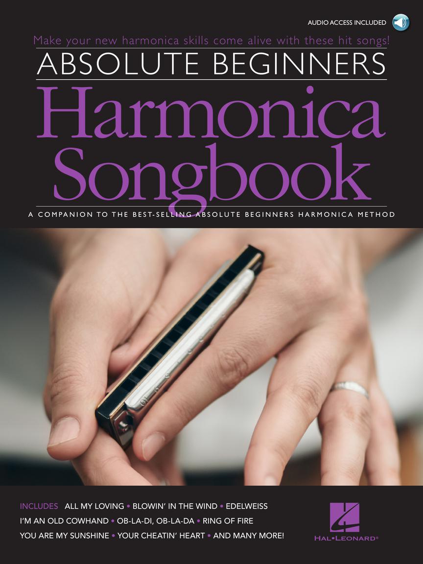 Image 1 of Absolute Beginners Harmonica Songbook a Companion to the Best-Selling Absolute Beginners Harmonica Method - SKU# 49-295868 : Product Type Media : Elderly Instruments