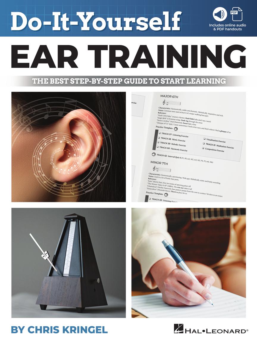 Front Cover of Do-It-Yourself Ear Training - the Best Step-by-Step Guide to Start Learning - SKU# 49-361162 : Product Type Media : Elderly Instruments