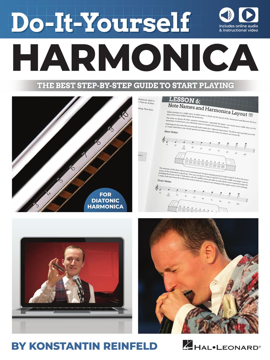 Front Cover of Do-It-Yourself Harmonica - SKU# 49-369558 : Product Type Media : Elderly Instruments