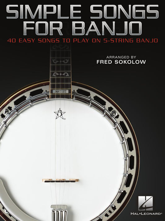 Image 1 of Simple Songs for Banjo - 40 Easy Songs to Play on 5-String Banjo - SKU# 49-374801 : Product Type Media : Elderly Instruments