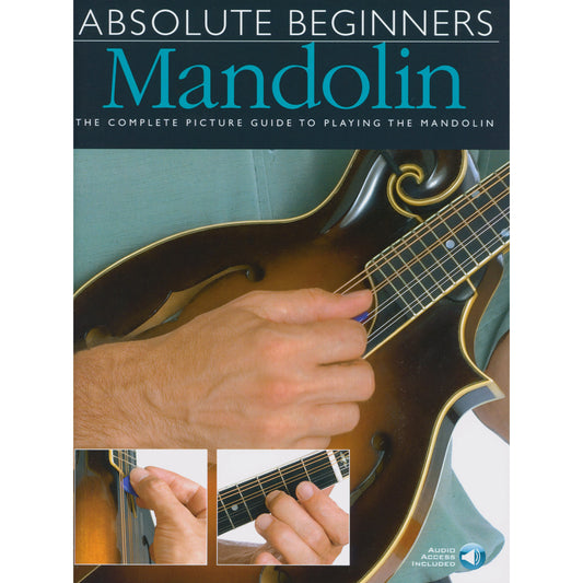 Image 1, cover of Absolute Beginners Mandolin: The Complete Picture Guide to Playing the Mandolin, SKU: 01-985798