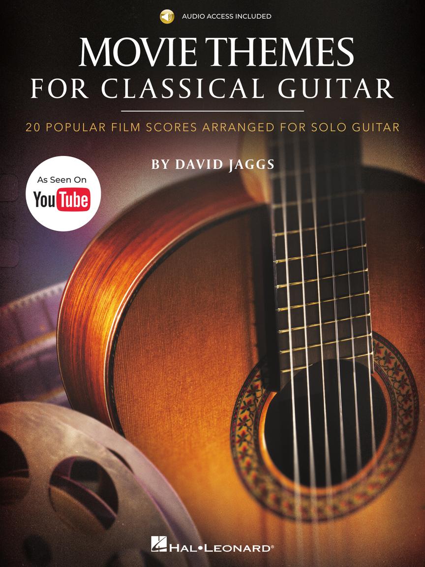 Image one of Movie Themes for Classical Guitar 20 Popular Film Scores Arranged for Solo Guitar - SKU# 49-197389 : Product Type Media : Elderly Instruments