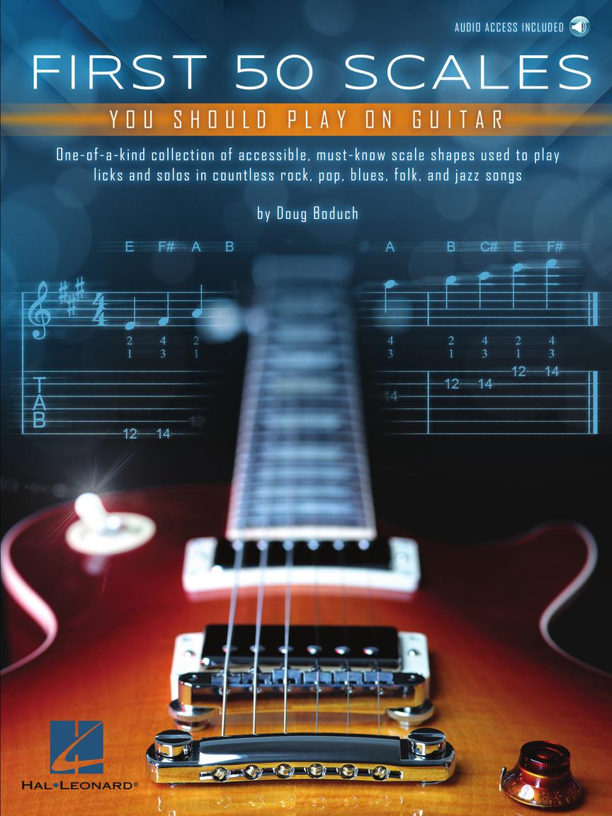 Front Cover of First 50 Scales You Should Play on Guitar - SKU# 49-302342 : Product Type Media : Elderly Instruments