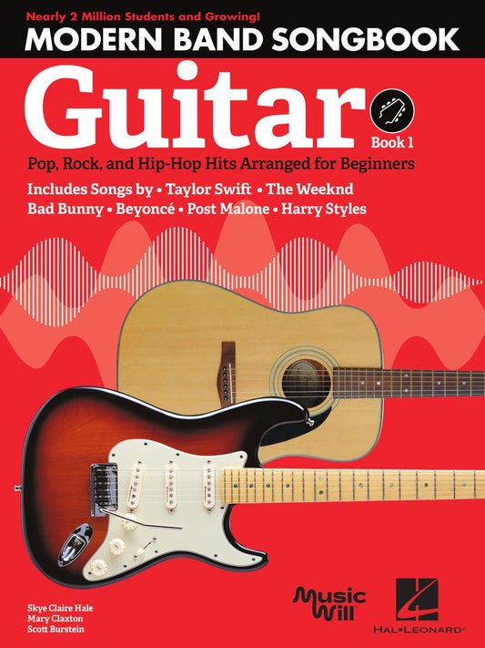 Front Cover of Modern Band Songbook Guitar Book - SKU#49-315317 : Product Type Media : Elderly Instruments