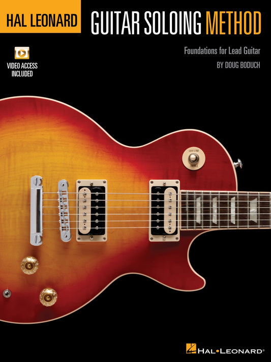 Front Cover of Hal Leonard Guitar Soloing Method - SKU# 49-433116 : Product Type Media : Elderly Instruments