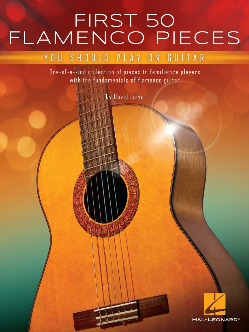 Front Cover of First 50 Flamenco Pieces - SKU# 49-923700 : Product Type Media : Elderly Instruments