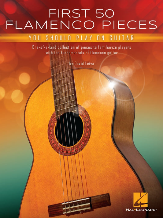 Front Cover of First 50 Flamenco Pieces - SKU# 49-923700 : Product Type Media : Elderly Instruments