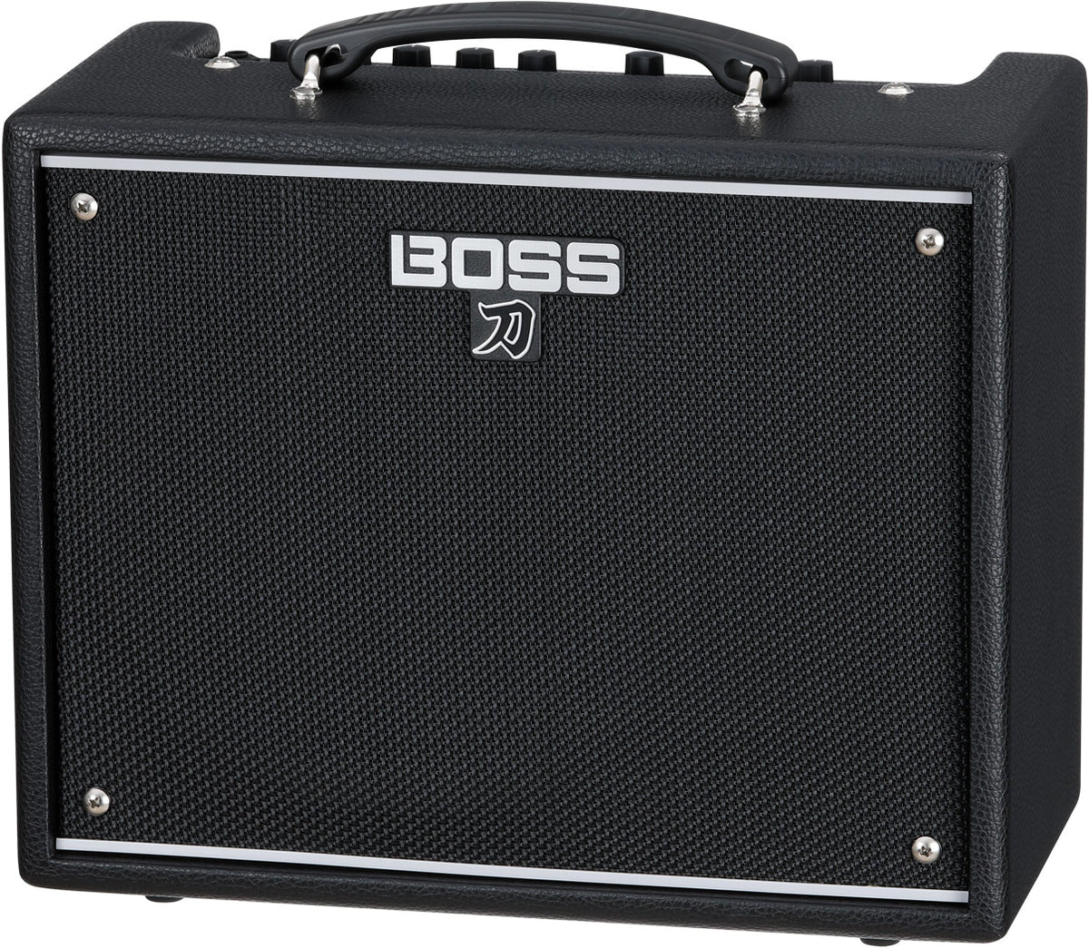 Boss Katana-25 Electric Guitar Amplifier, Front Angle