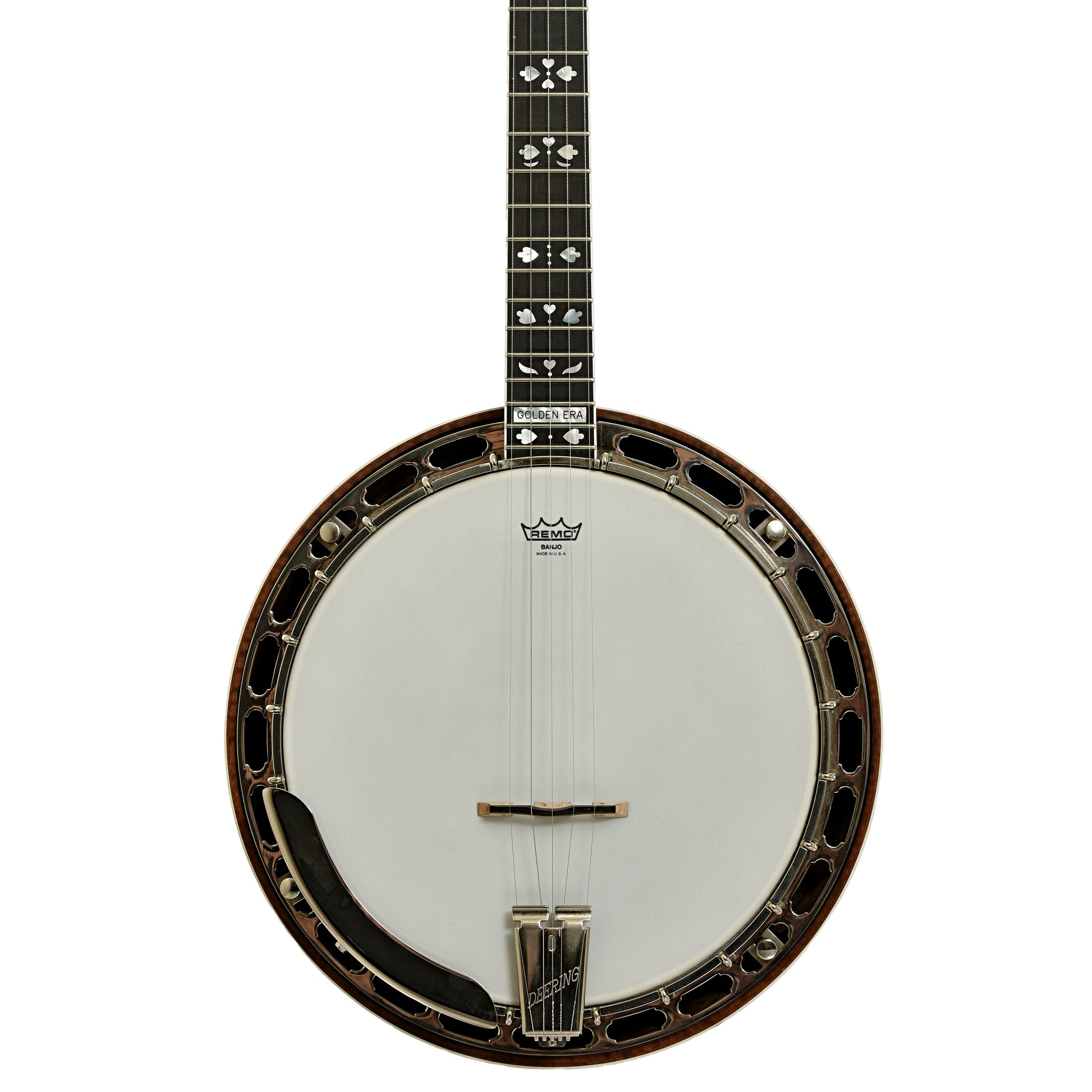 Front of Deering Golden Era Resonator Banjo