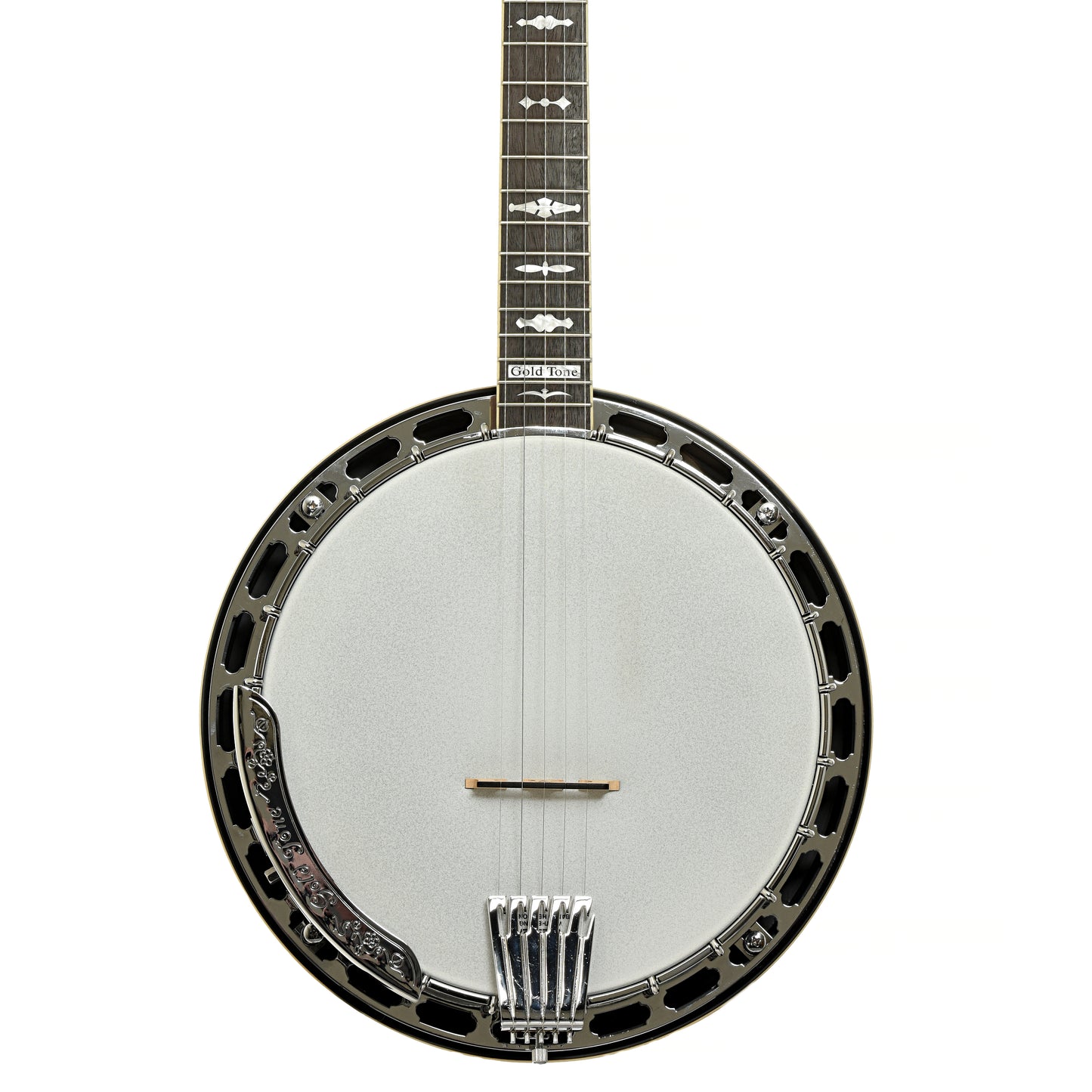 front of Gold Tone RB-15RF Orange Blossom Resonator Banjo 