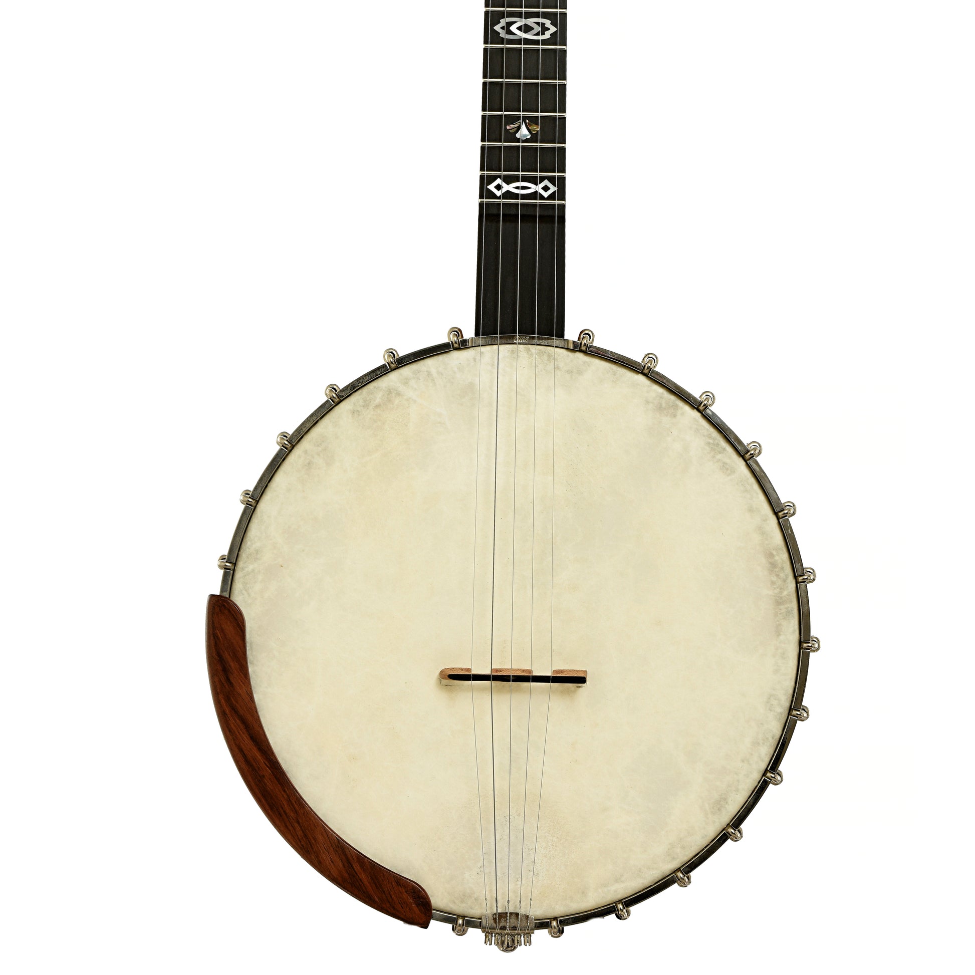 Front of Ome Celtic Alpha Open Back Banjo 