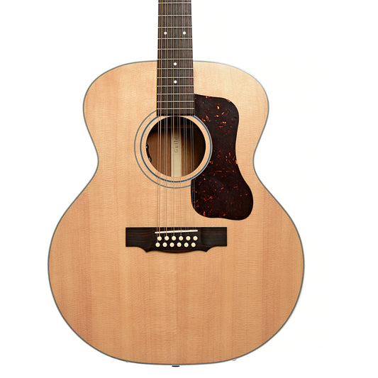 Front of Guild F-412E Standard Natural 12-String Acoustic-Electric Guitar