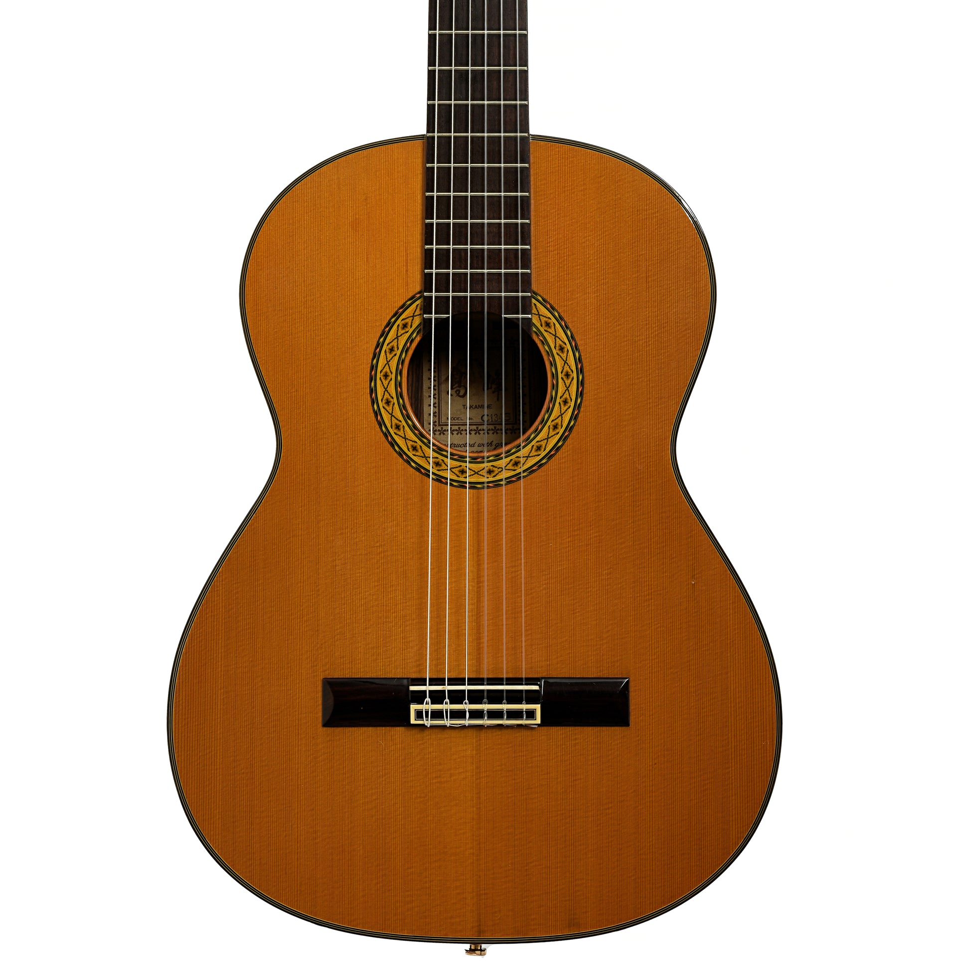 Front of Takamine C134S Classical Guitar 