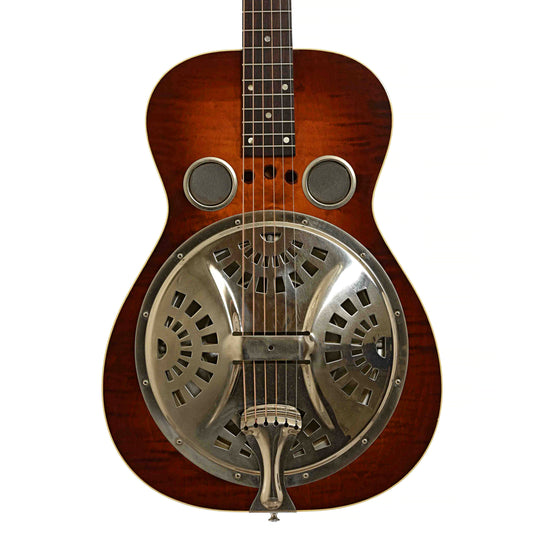 Front of Dobro DW-60 Squareneck Resonator Guitar