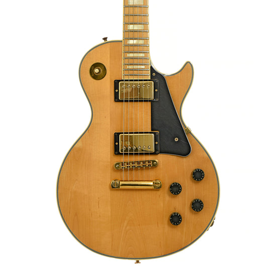 Front of Gibson Les Paul Custom Electric Guitar
