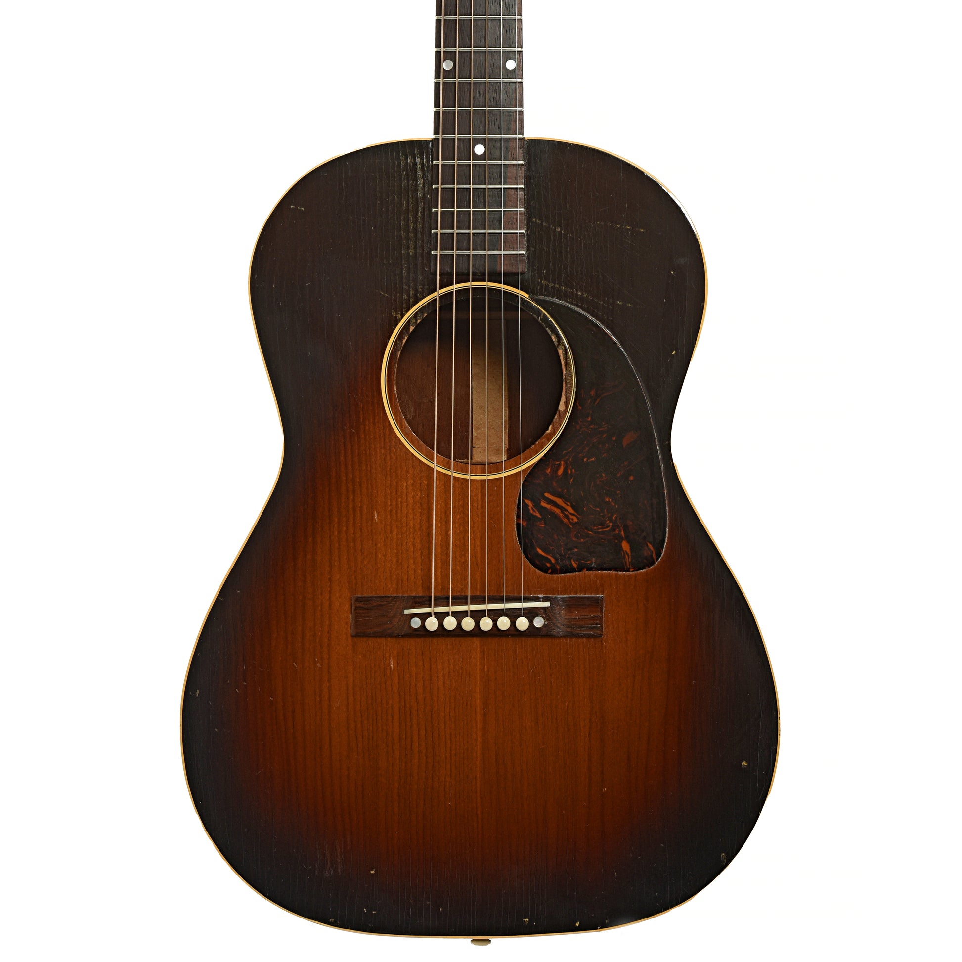 Front of Gibson LG-2 Acoustic Guitar