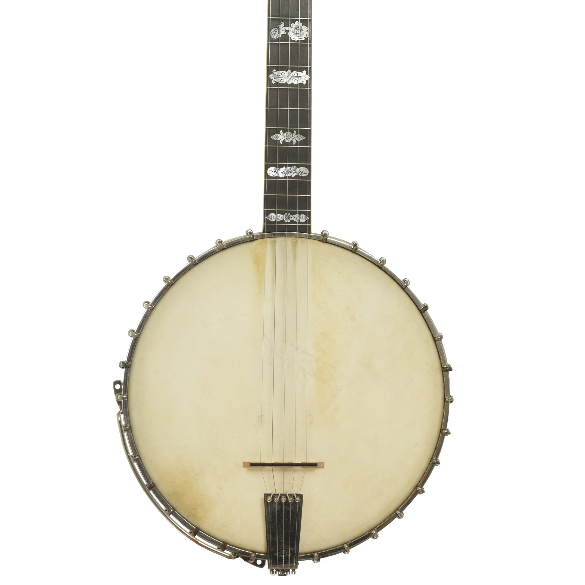Front of Vega Tubaphone No.9 Openback Banjo