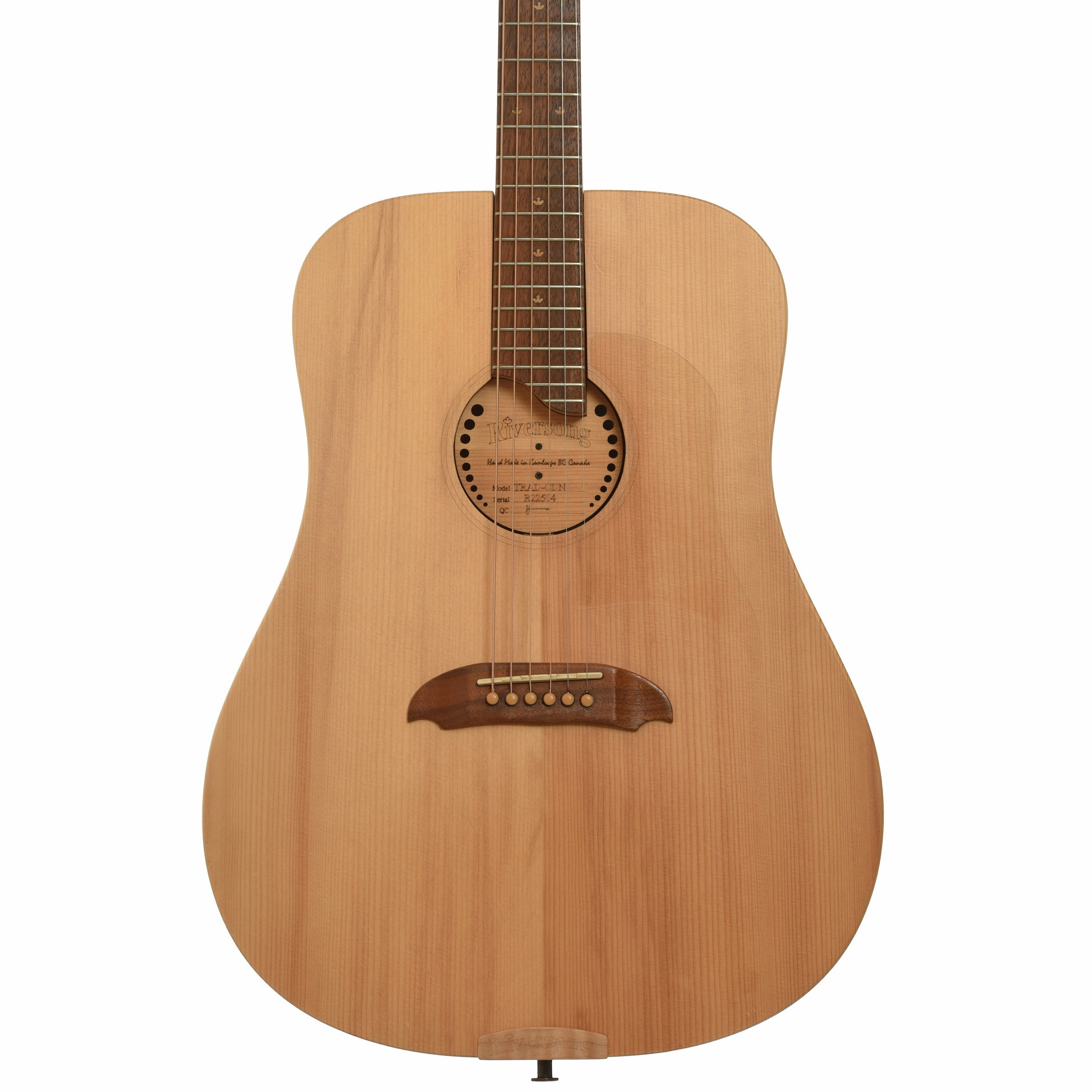 Front of Riversong TRAD-CDN Tradition Acoustic Guitar 