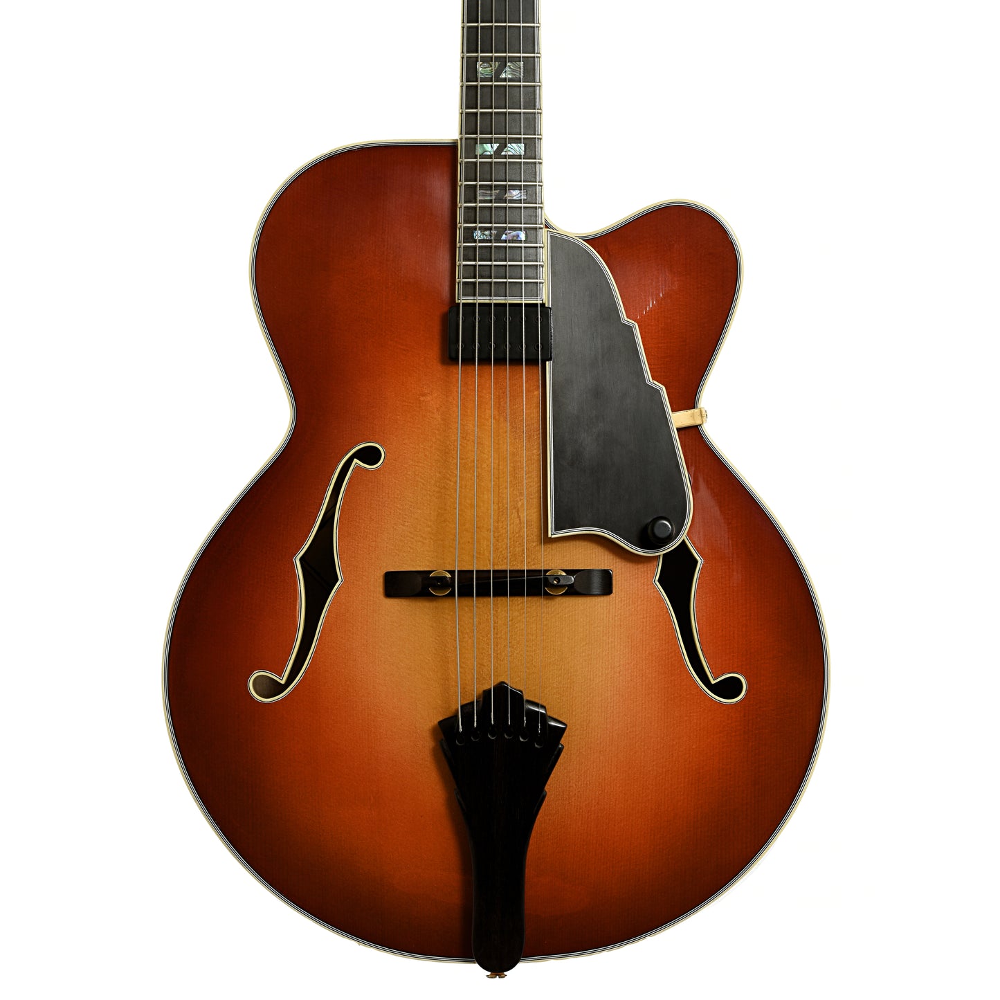 Front of Gagnon 17 in. Metro Prototype Archtop Hollowbody Electric Guitar 