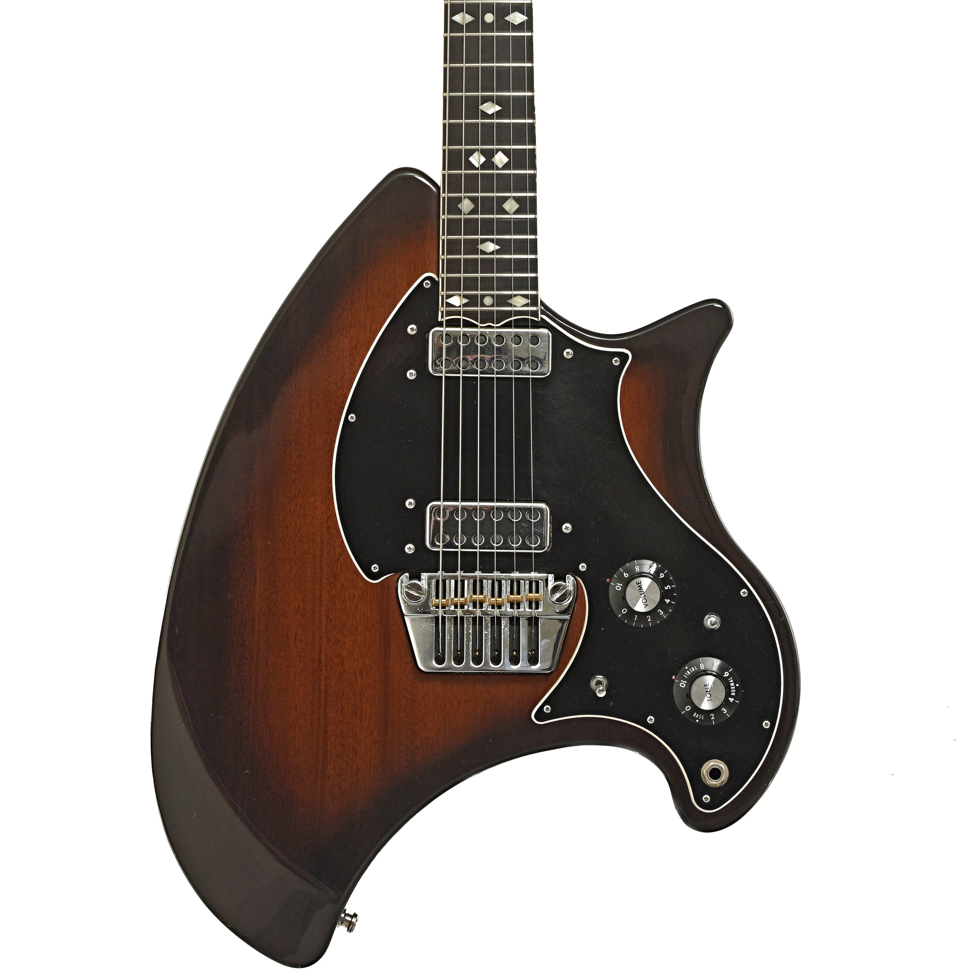 Front of Ovation Deacon 1252 Electric Guitar 