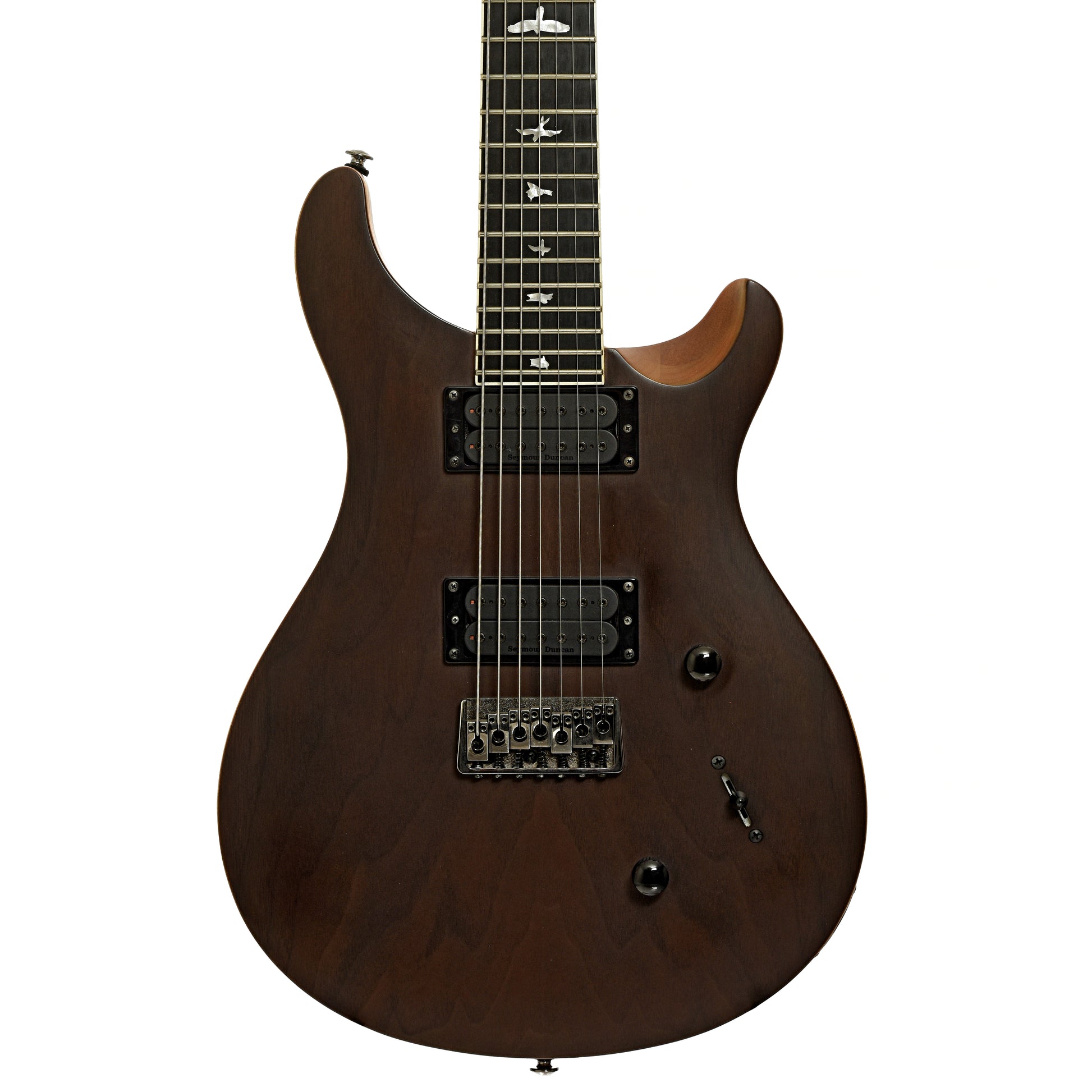 Front of PRS SE Mark Holcomb 7-String Electric Guitar