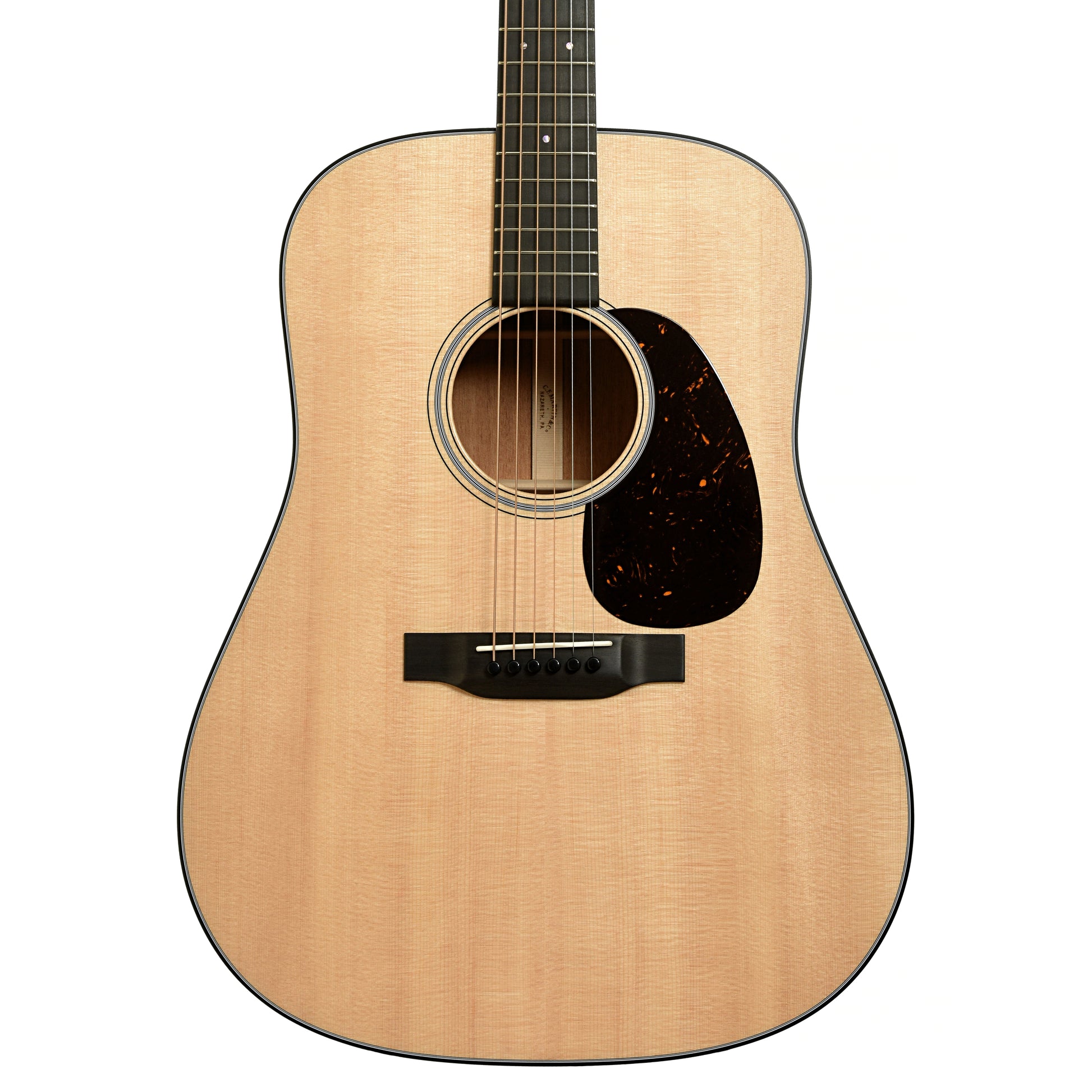 Front of Washburn WD32S D-Size Acoustic Guitar