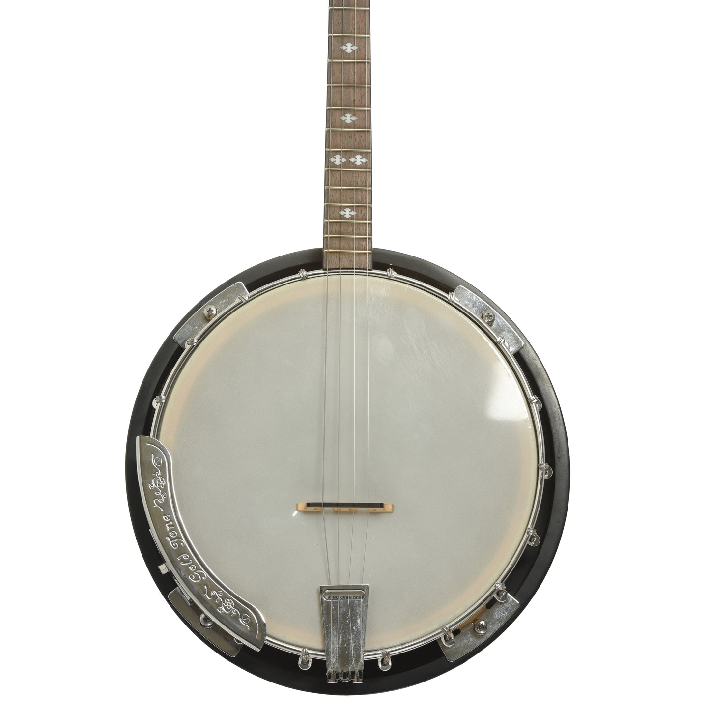 Front of Gold Tone CC-IT Cripple Creek Irish Tenor Banjo