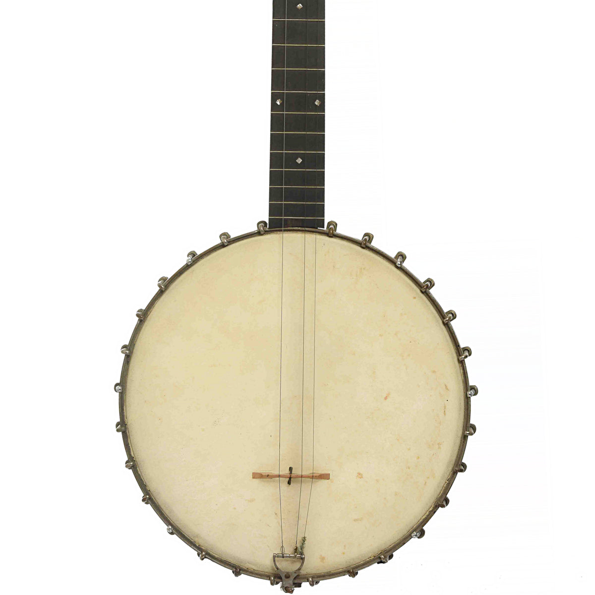Front of S.S. Stewart Thoroughbred No.1 Openback Banjo