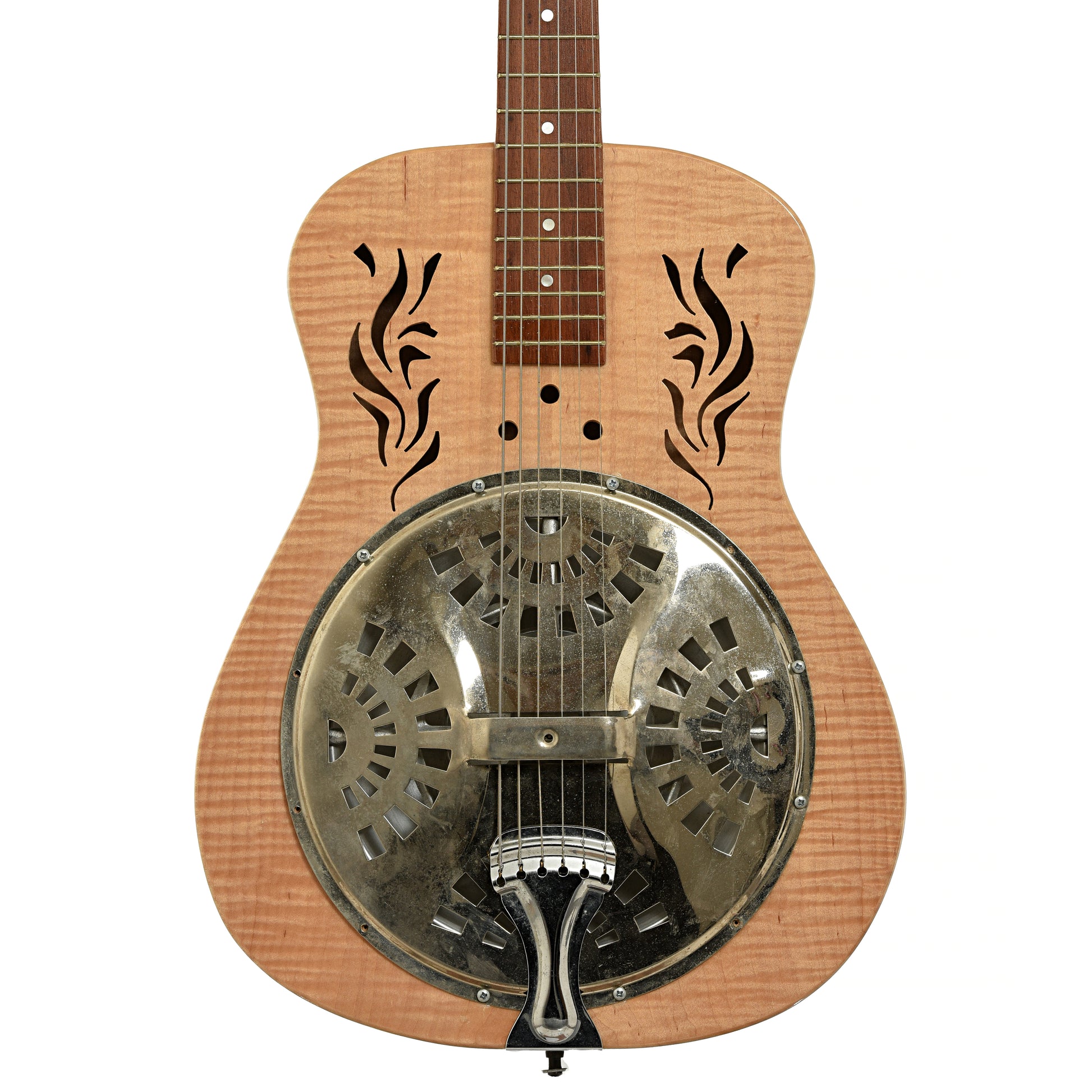 Front of Morrell Square Neck Resonator Guitar 