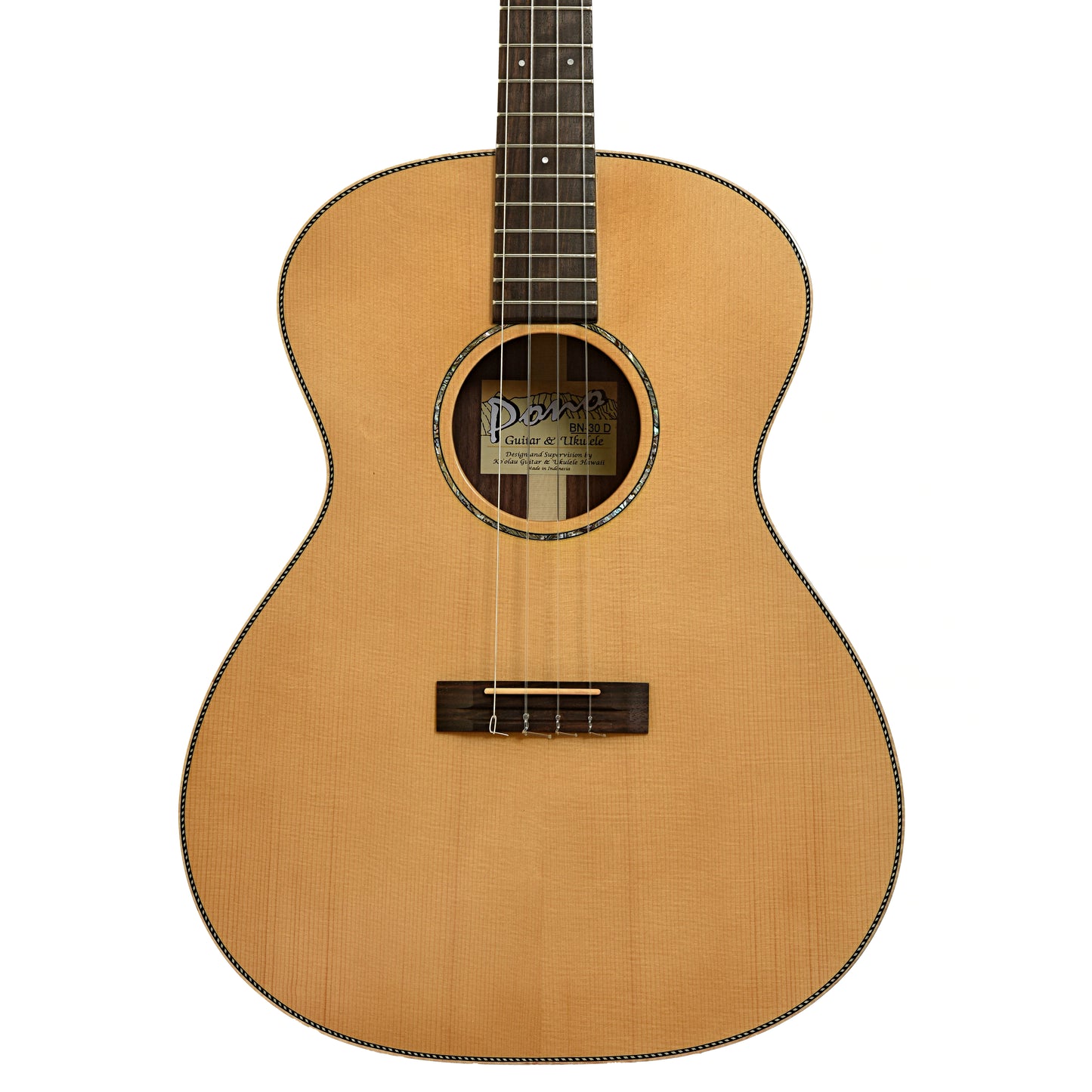 Pono BN-30D Baritone Nui Guitar Ukulele (c.2015)