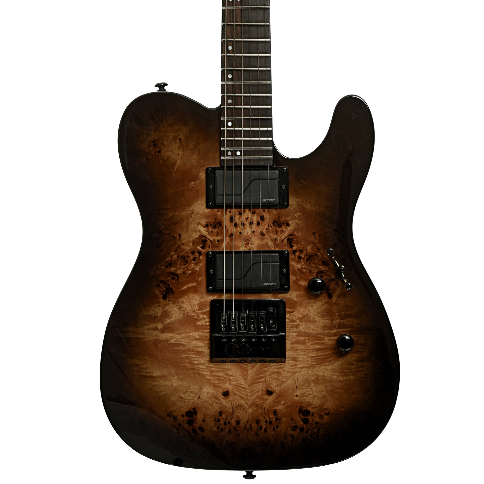 Front of ESP LTD TE-1000 Evertune Electric Guitar