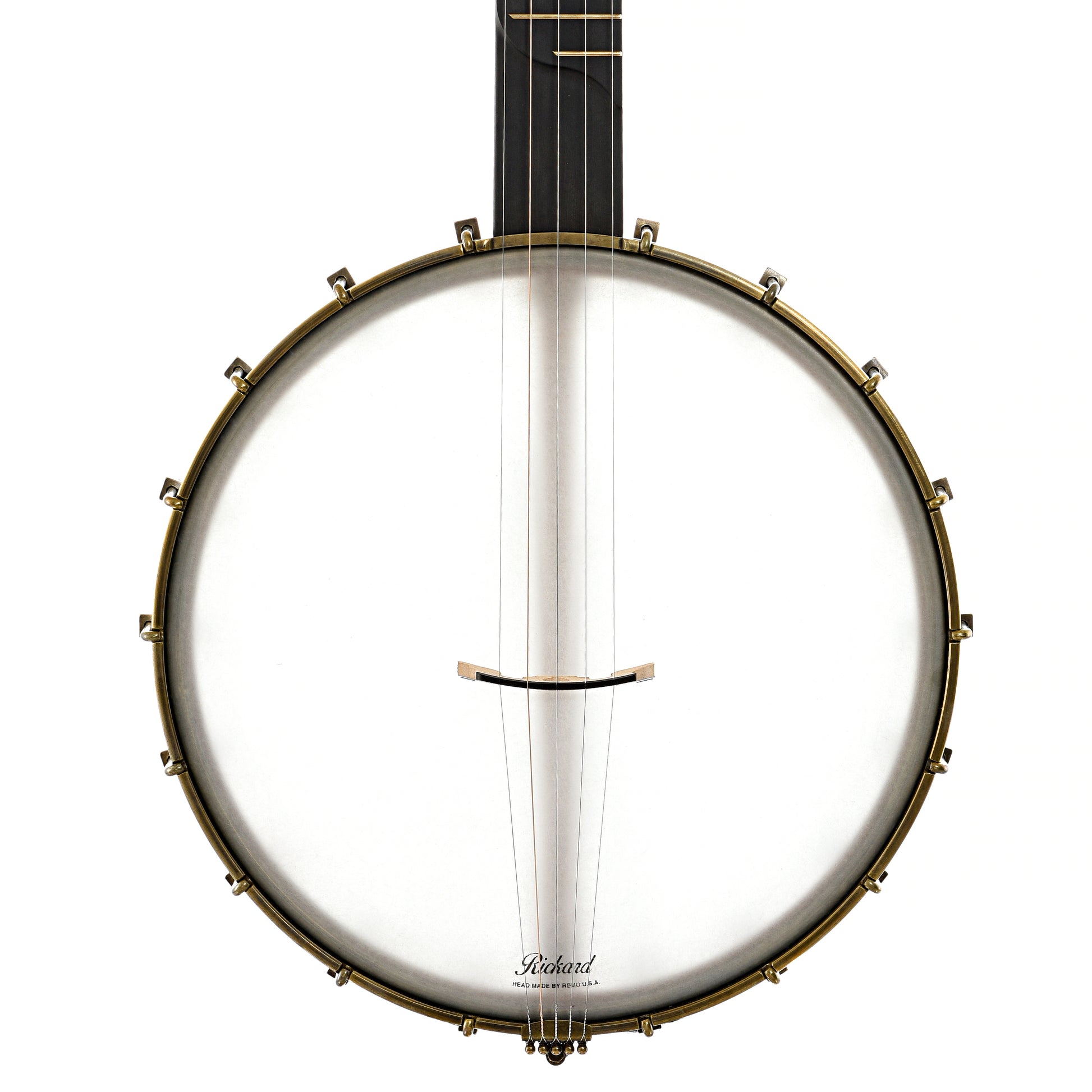 Front of Rickard 12" Little Wonder Openback Banjo 