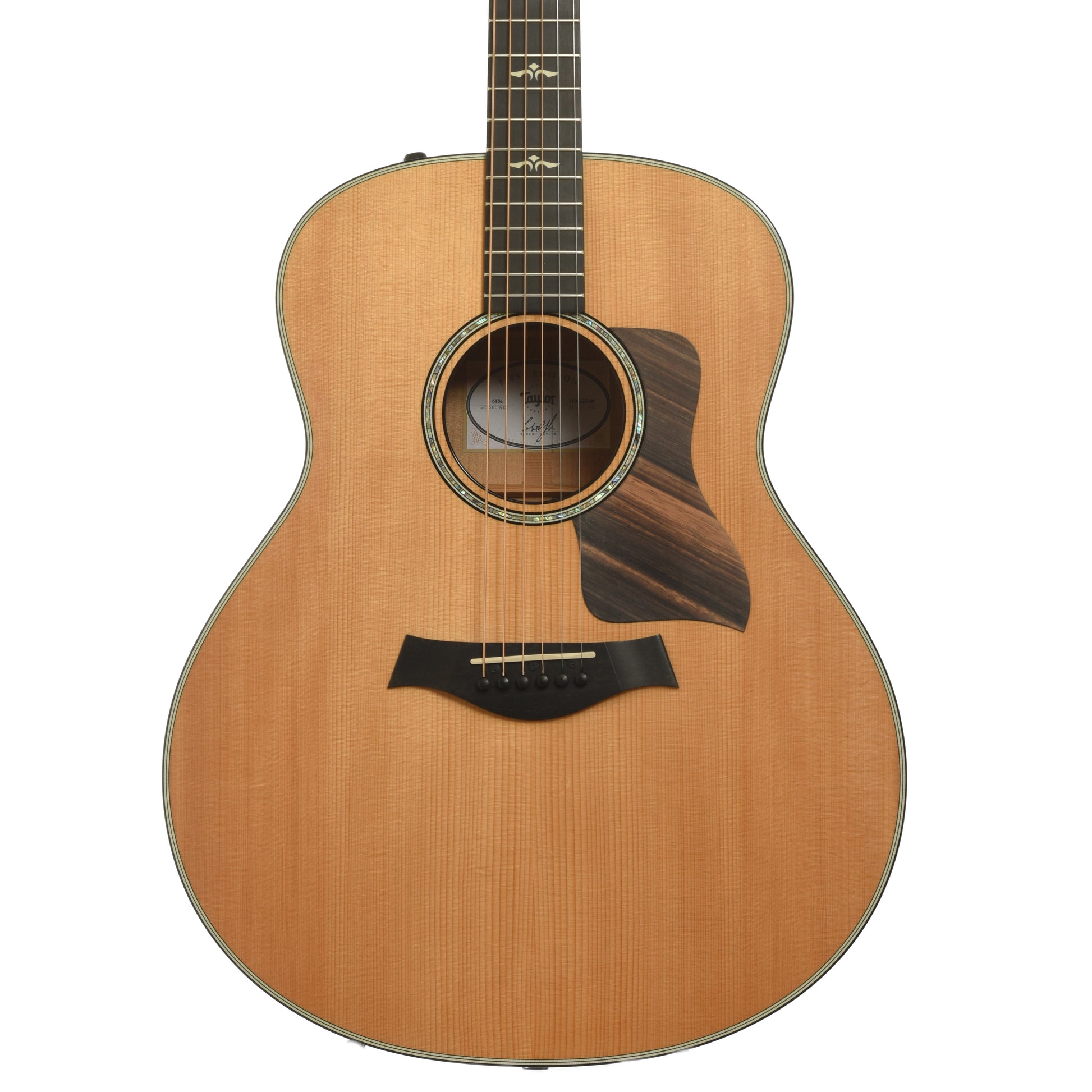 Front of Taylor 618E Acoustic-Electric Guitar  