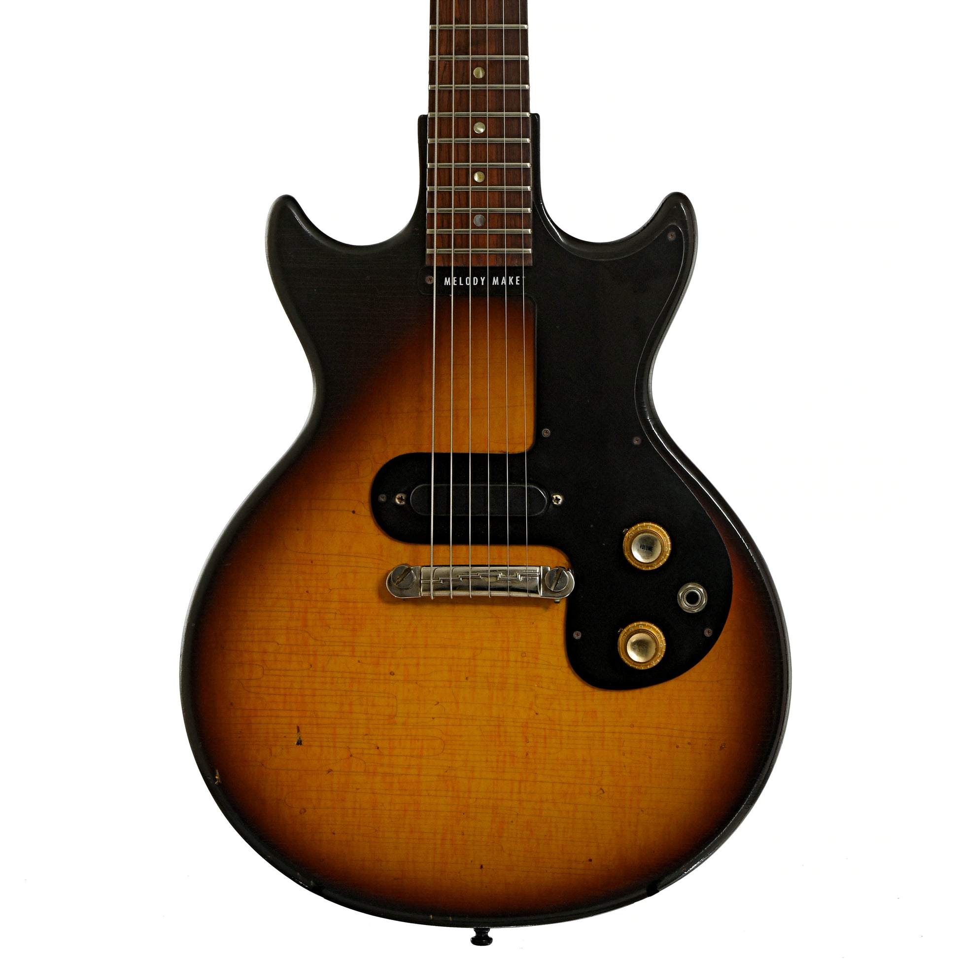 Front of Gibson Melody Maker Electric Guitar