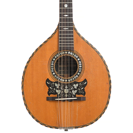 Front of C.H. Bohm Waldzither Nr.3 Cittern (1920s)