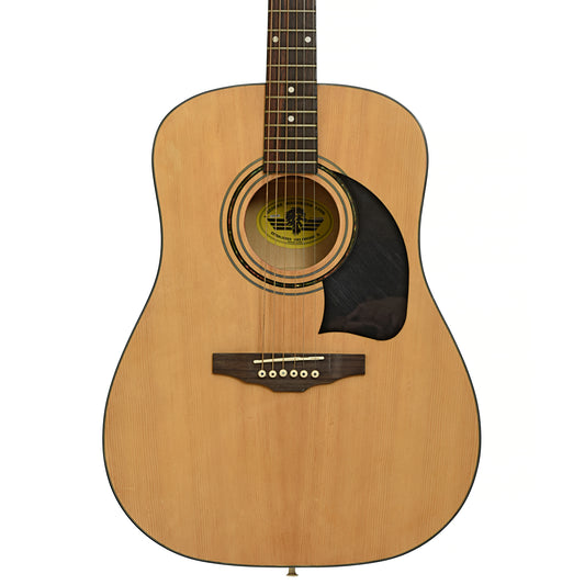 Front of Lyon by Washburn Dreadnaught Acoustic Guitar