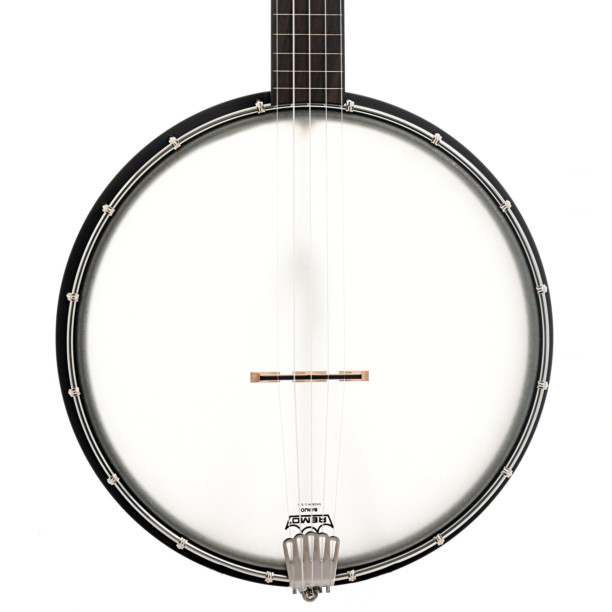 Front of Gold Tone AC-12FL 12" Fretless Openback Banjo 