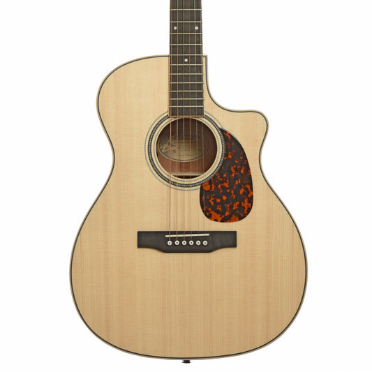 Front of Larrivee OMV-03E Recording Series Acoustic-Electric Guitar