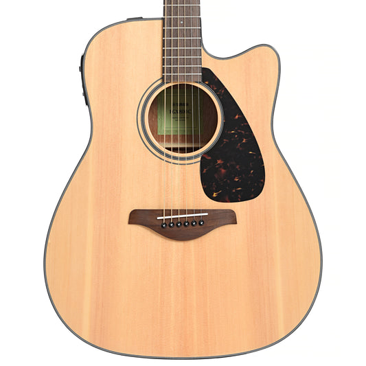Front of Yamaha FGX800C Acoustic Guitar