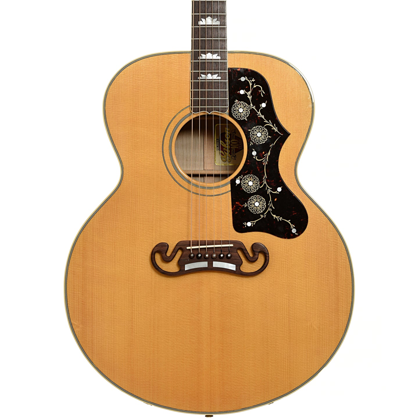Front of Gibson J-200 Commemorative Limited Edition Acoustic Guitar
