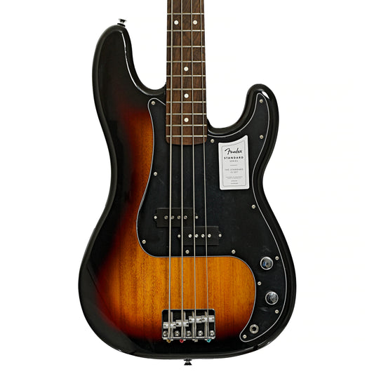 Front of Fender Standard Precision Bass, 3-Color Sunburst