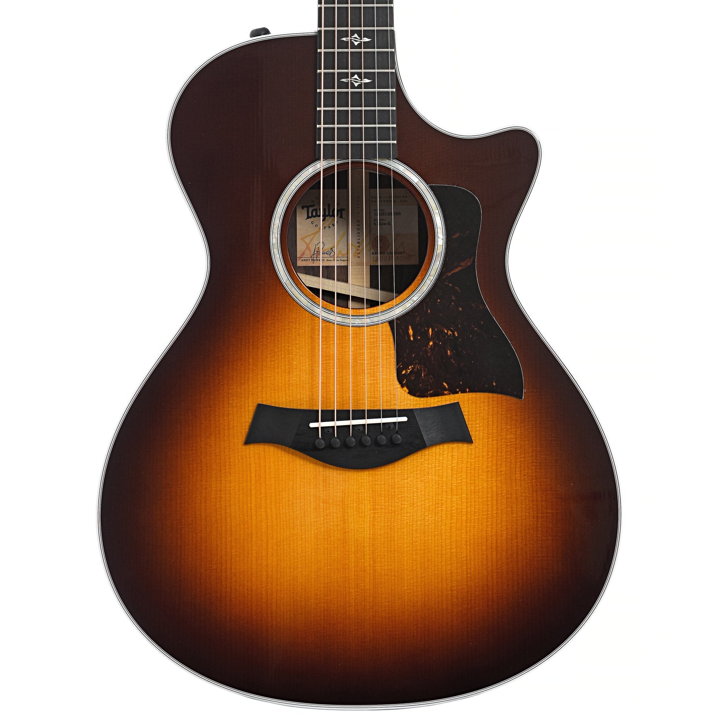 Front of Taylor 412ce Acoustic 