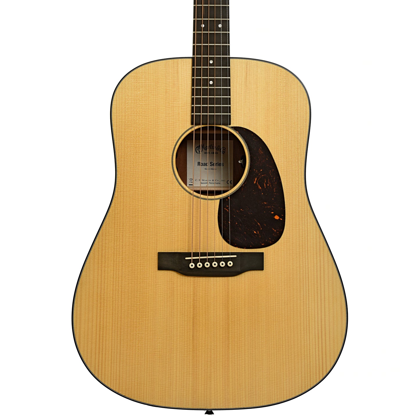 Front of Martin D-10E Retro Guitar 